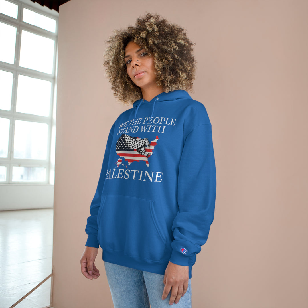 America and Palestine Champion Unisex Hoodie