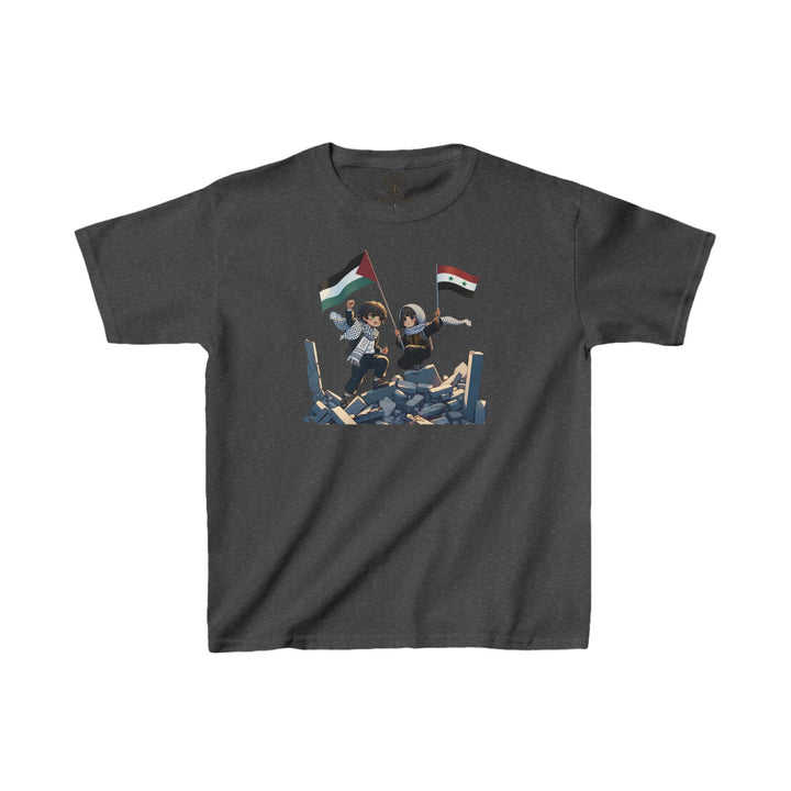 Syria and Palestine Kids Tee