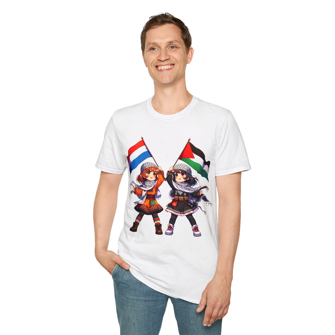 Netherlands and Palestine Unisex Tshirt