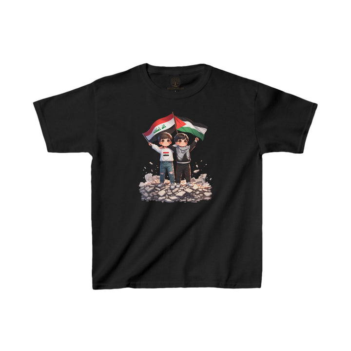 Iraq and Palestine Kids Tee