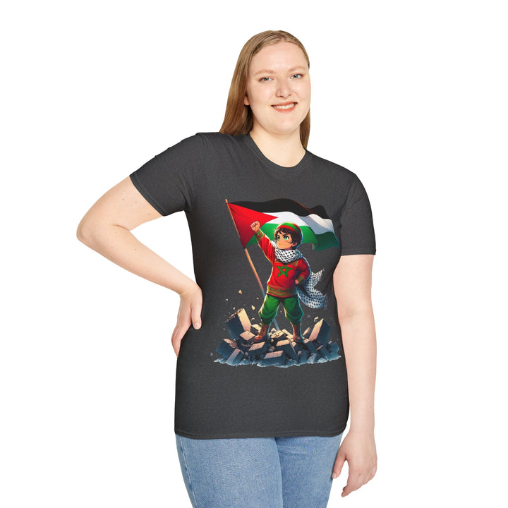 Morocco and Palestine Tshirt