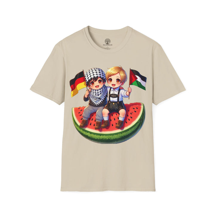 Germany and Palestine Unisex Tshirt