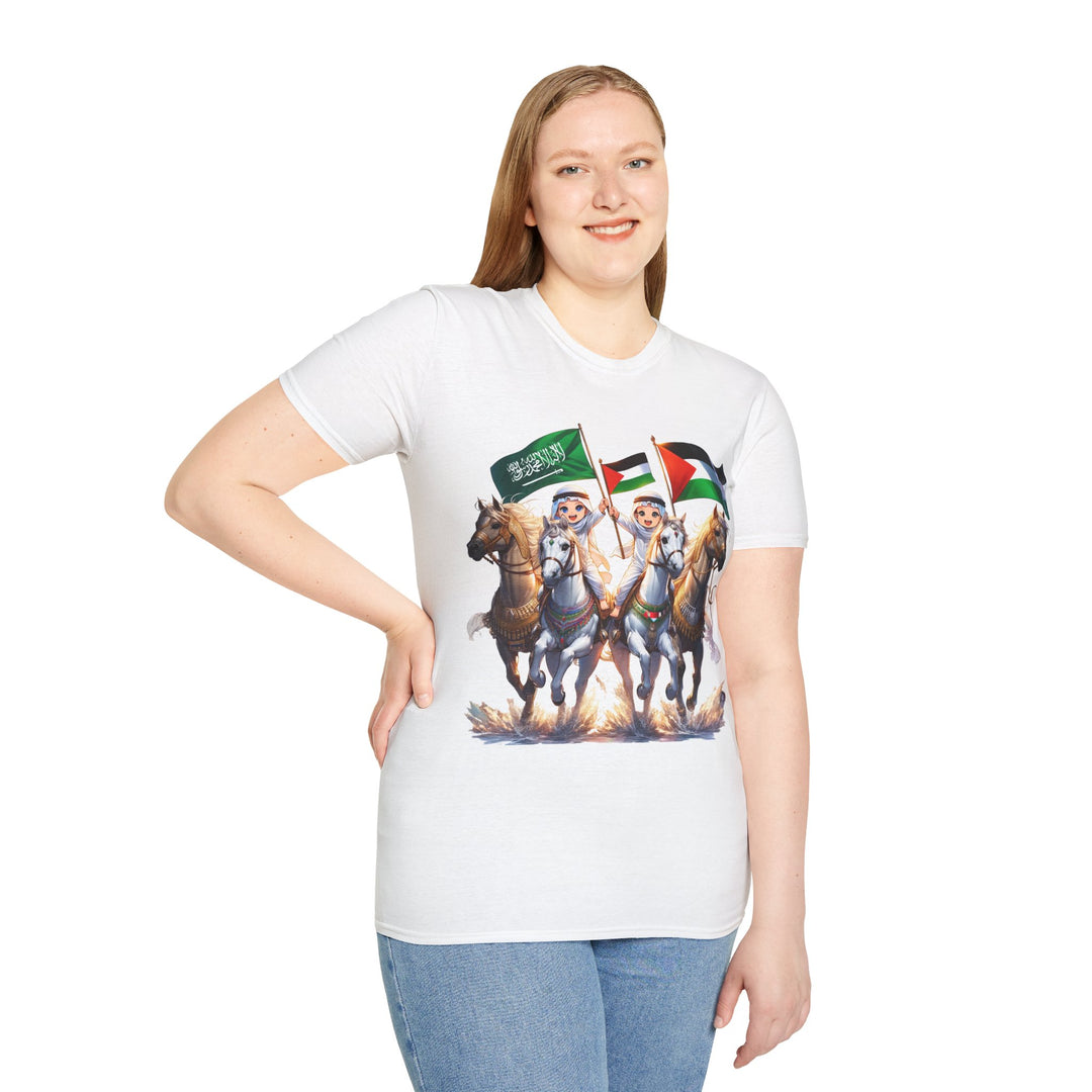 Saudi Arabia and Palestine Tshirt