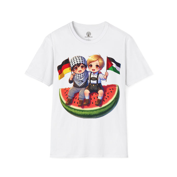 Germany and Palestine Unisex Tshirt