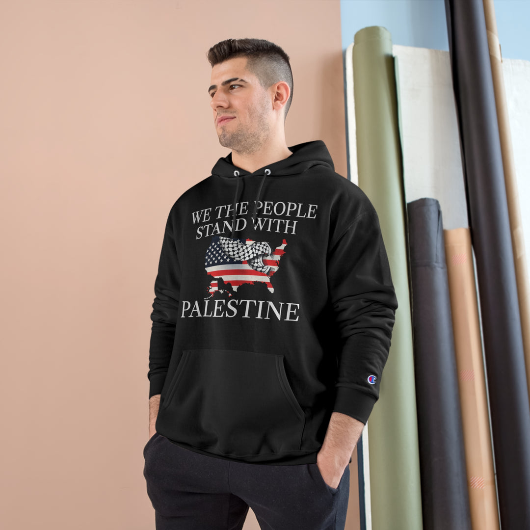 America and Palestine Champion Unisex Hoodie