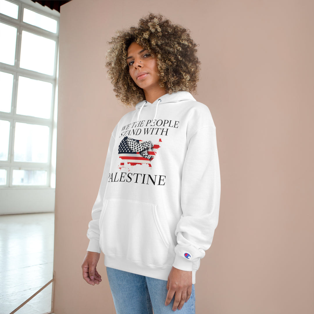 America and Palestine Champion Unisex Hoodie