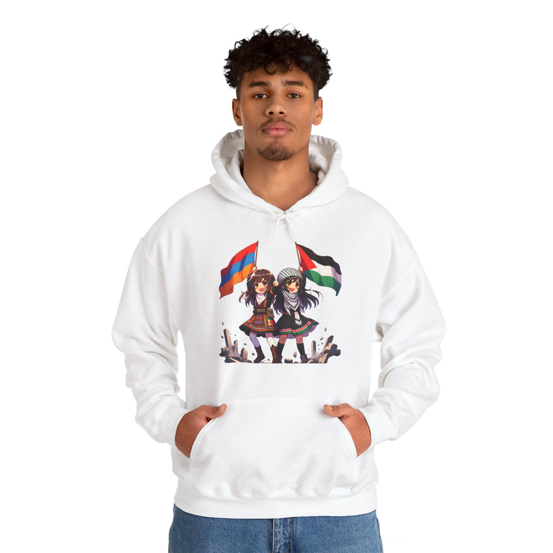 Armenia and Palestine Unisex Hoodie