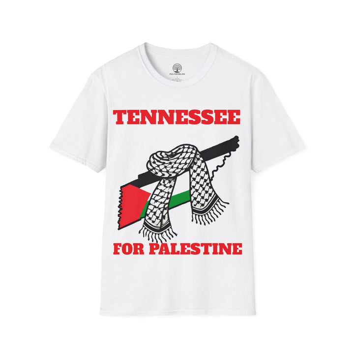 Camiseta de algodón unisex Tennessee For Palestine