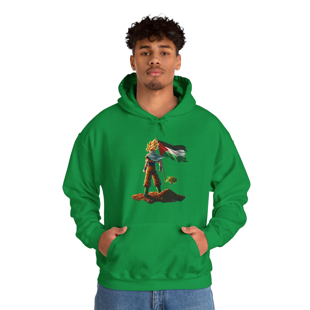 Dragon Ball and Palestine Unisex Hoodie