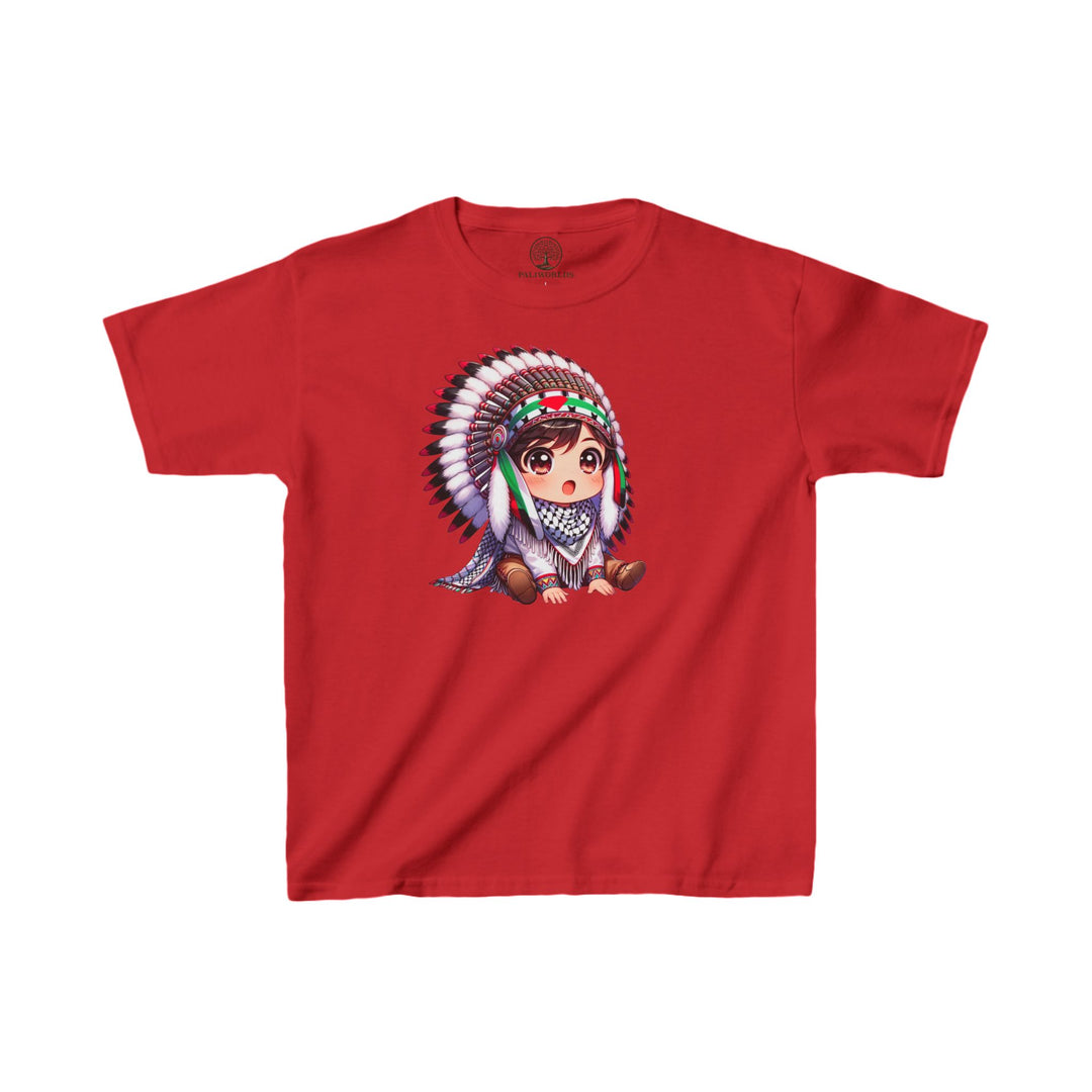 Camiseta infantil nativa