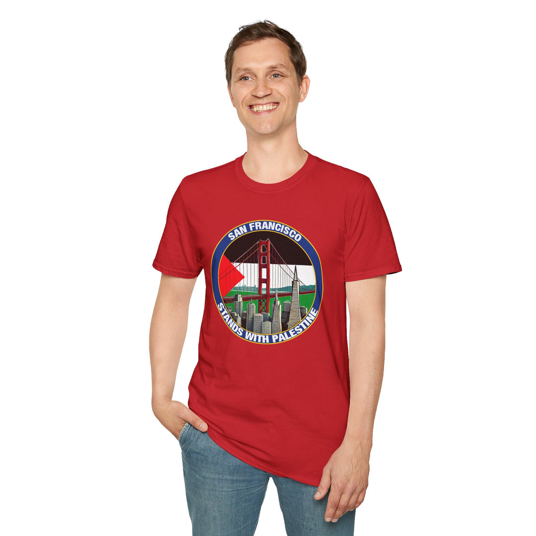 San Francisco Stands with Palestine Tshirt