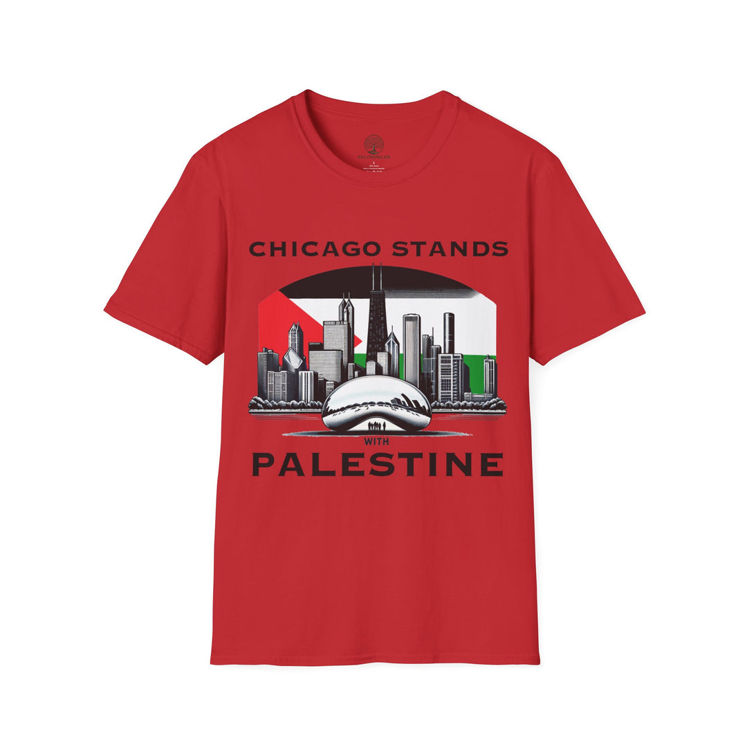 Chicago Stands with Palestine Tshirt