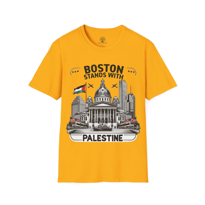 Boston Stands with Palestine Tshirt