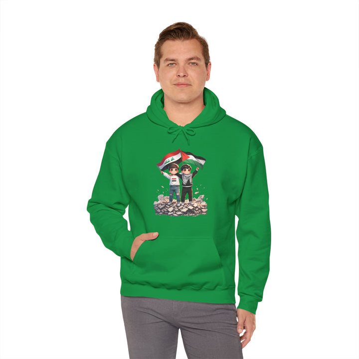 Iraq and Palestine Unisex Hoodie