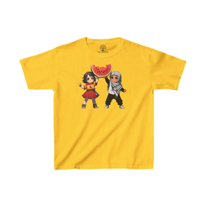 Spain and Palestine Kids Tee