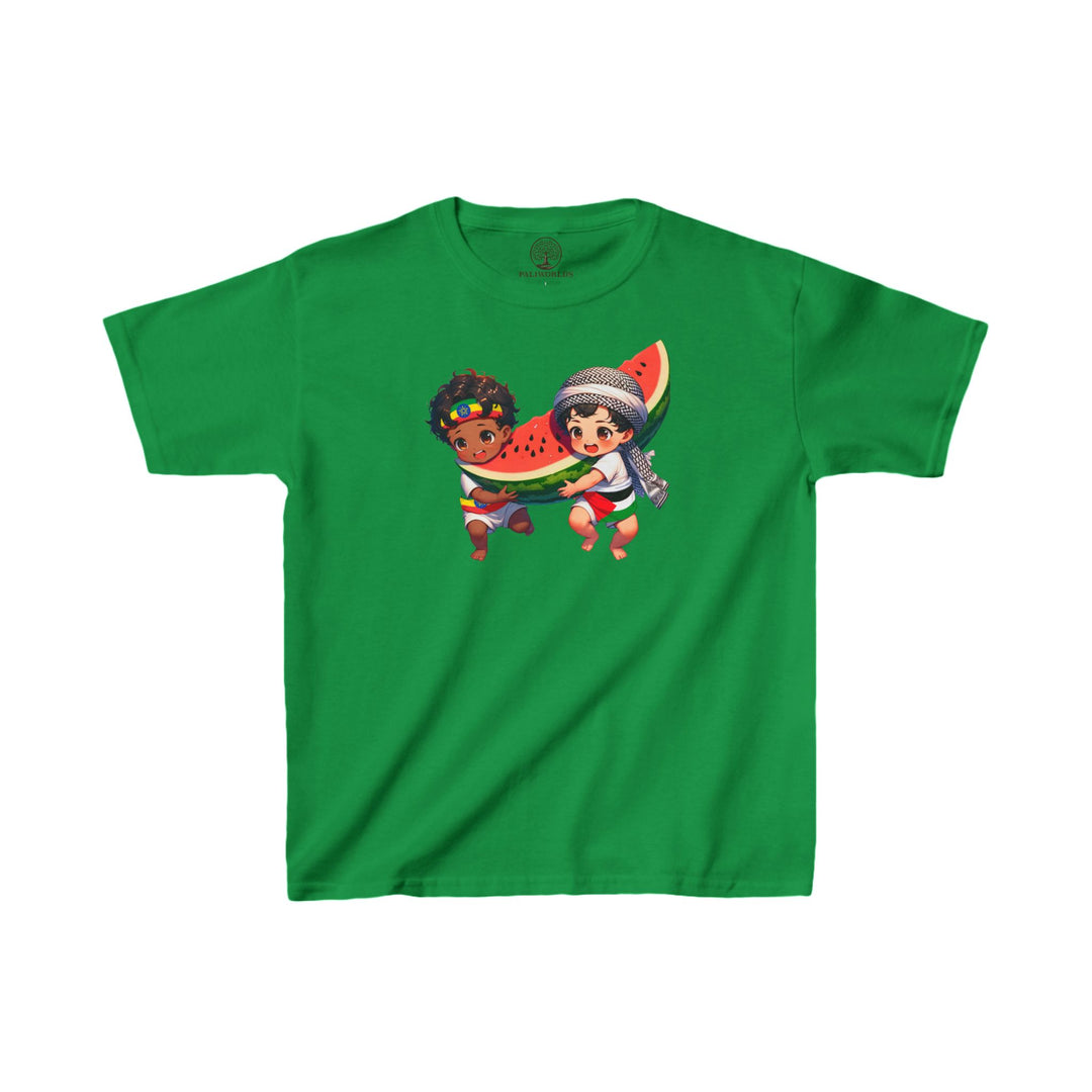 Ethiopia and Palestine Kids Tee