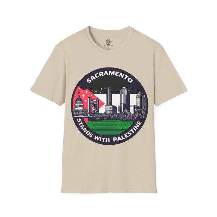 Sacramento Stands with Palestine Tshirt