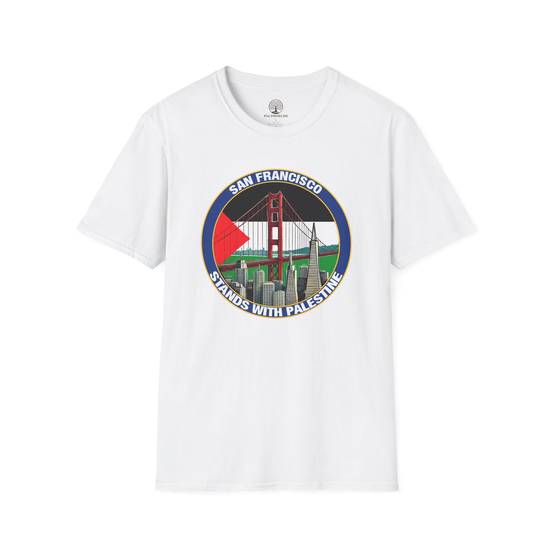 San Francisco Stands with Palestine Tshirt