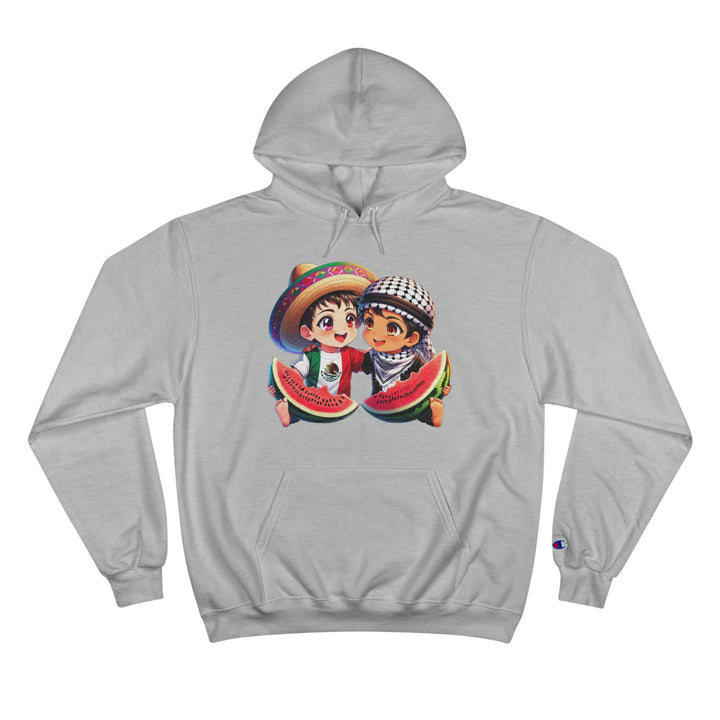 Mexico and Palestine Champion Hoodie