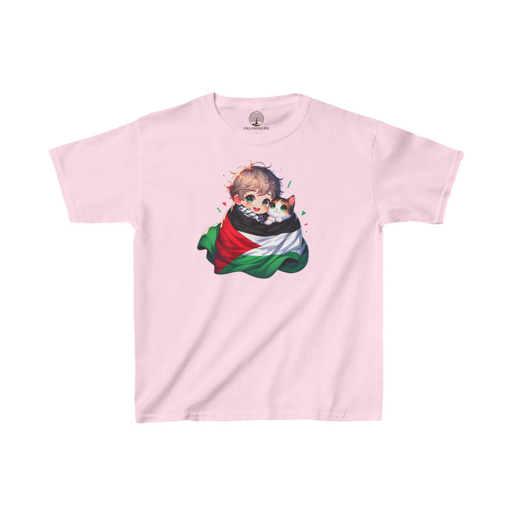 A Palestinian Cat Kids Tee