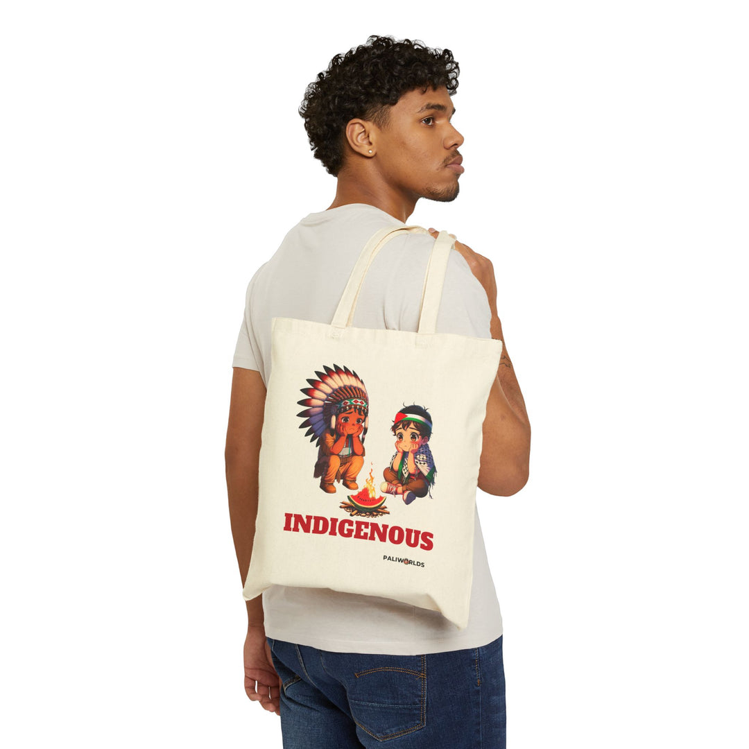 Indigenous Cotton Tote Bag