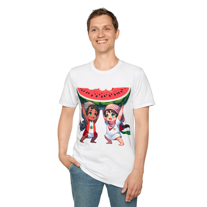 Peru and Palestine Unisex Tshirt