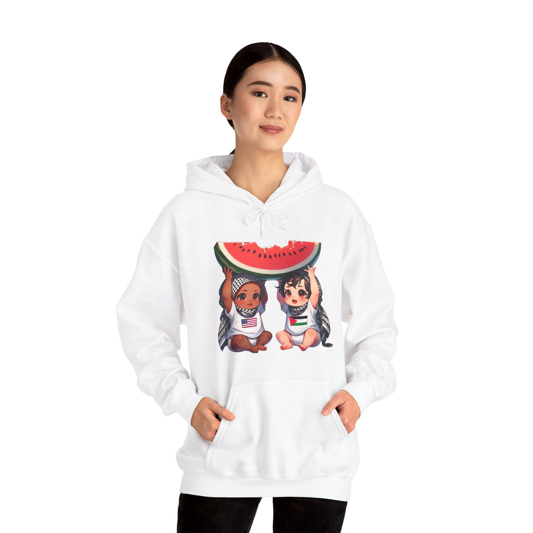 America and Palestine Unisex Hoodie