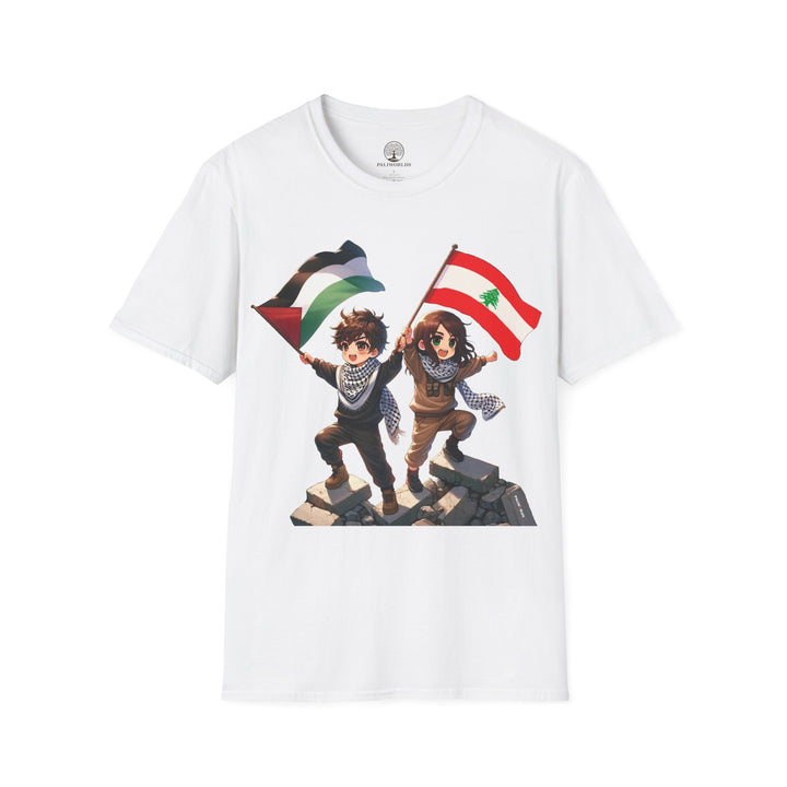 Lebanon and Palestine United Unisex Tshirt