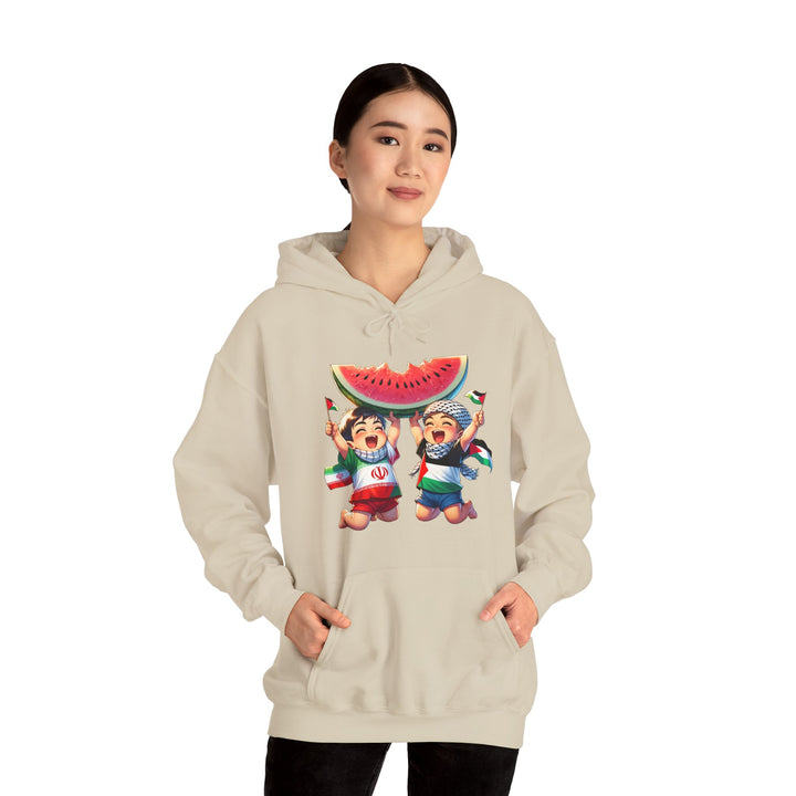 Iran and Palestine Unisex Hoodie