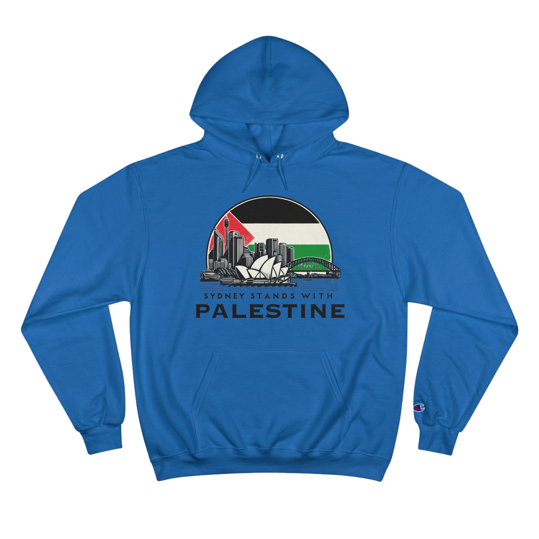 Sudadera con capucha Sydney Stands with Palestine Champion 