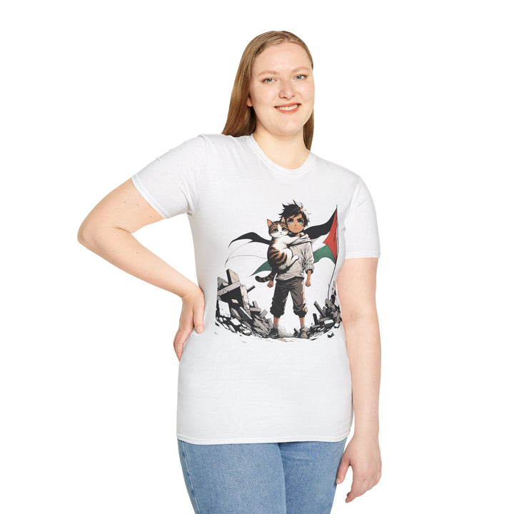 Camiseta de Gatos por Gaza 