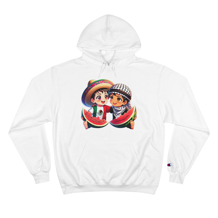 Mexico and Palestine Champion Hoodie