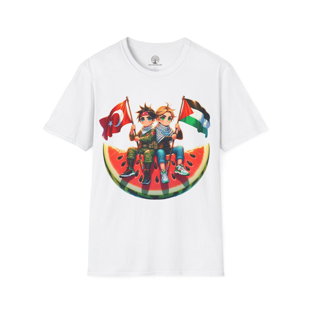 Türkiye and Palestine Tshirt