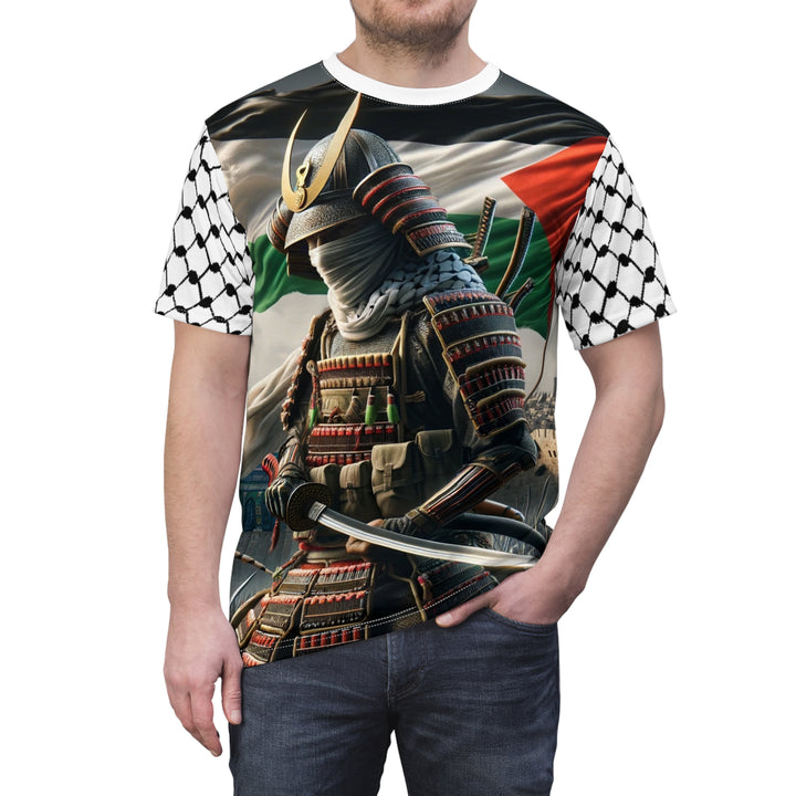 Samurai Defender of Palestine Unisex Tee - PaliWorlds