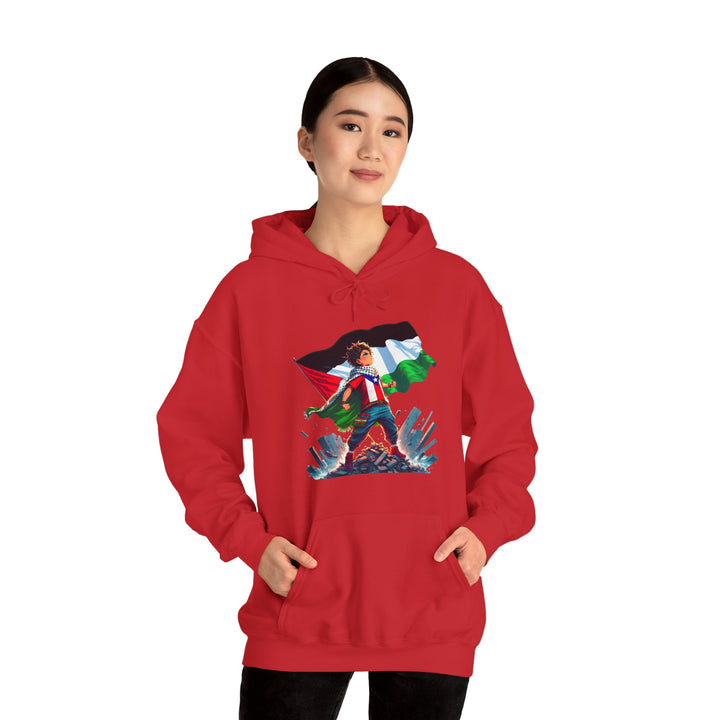 Puerto Rico and Palestine Unisex Hoodie