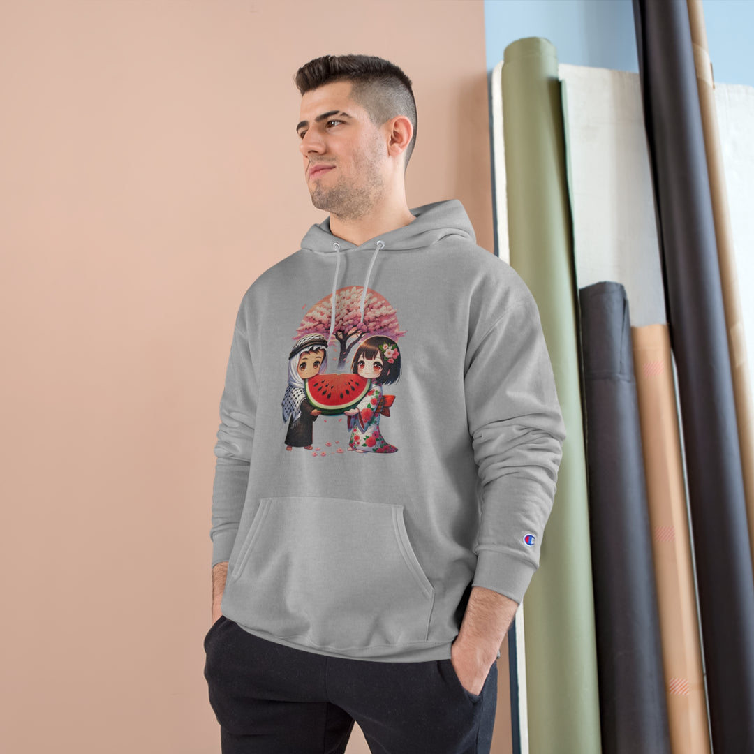 Japan and Palestine Champion Hoodie