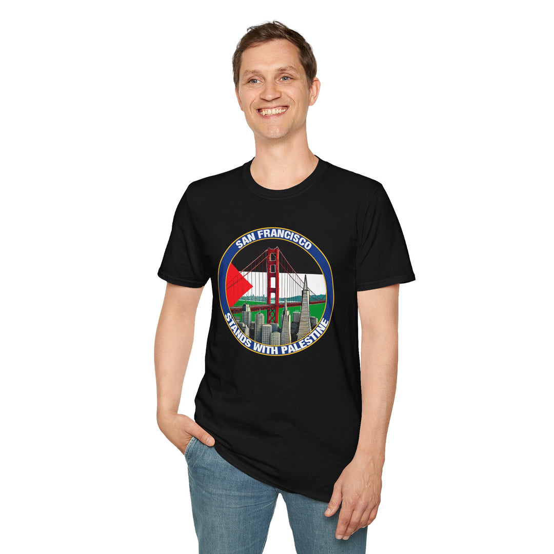 San Francisco Stands with Palestine Tshirt