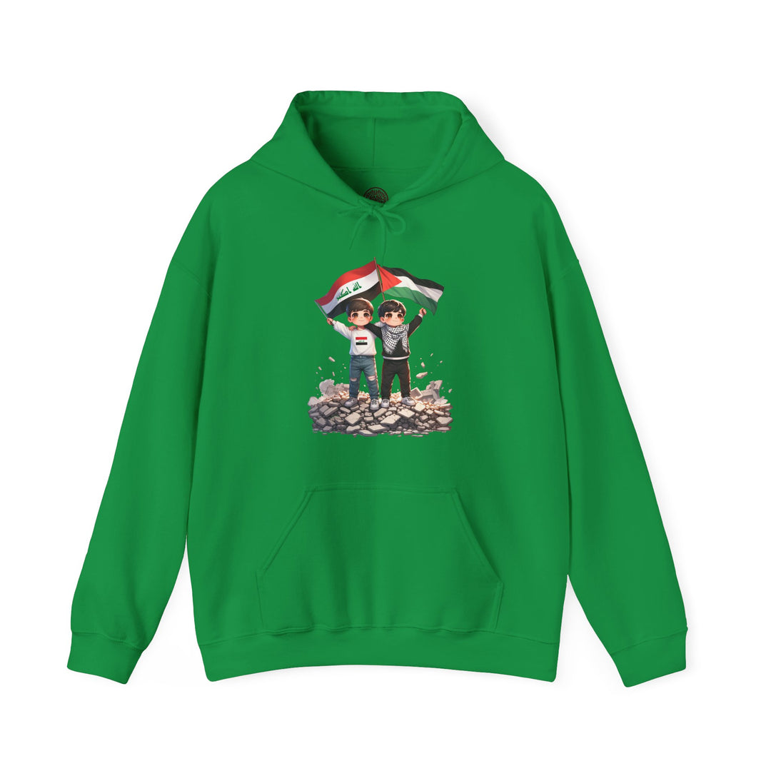 Iraq and Palestine Unisex Hoodie