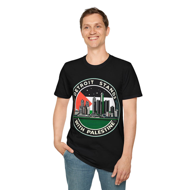 Detroit stands with Palestine Tshirt