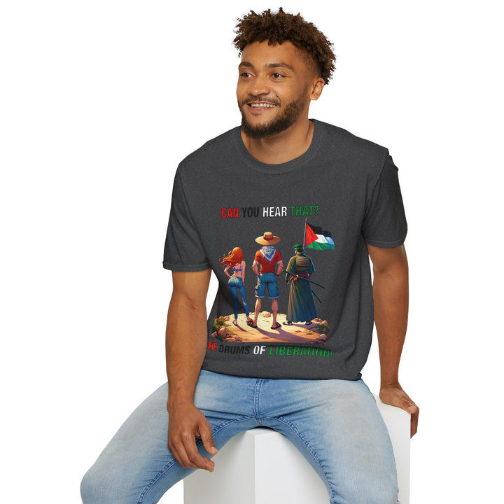 One Piece and Palestine Unisex Tshirt