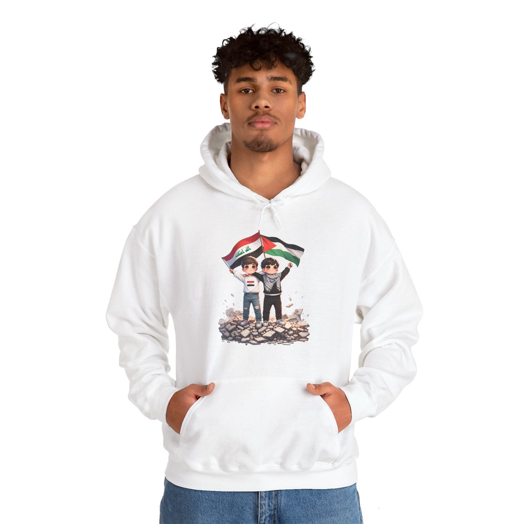 Iraq and Palestine Unisex Hoodie