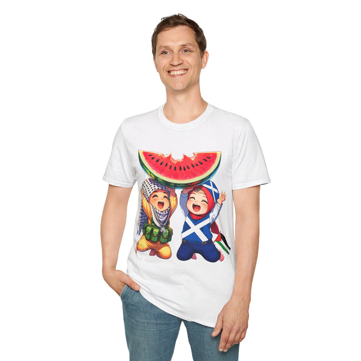 Scotland and Palestine Unisex Tshirt