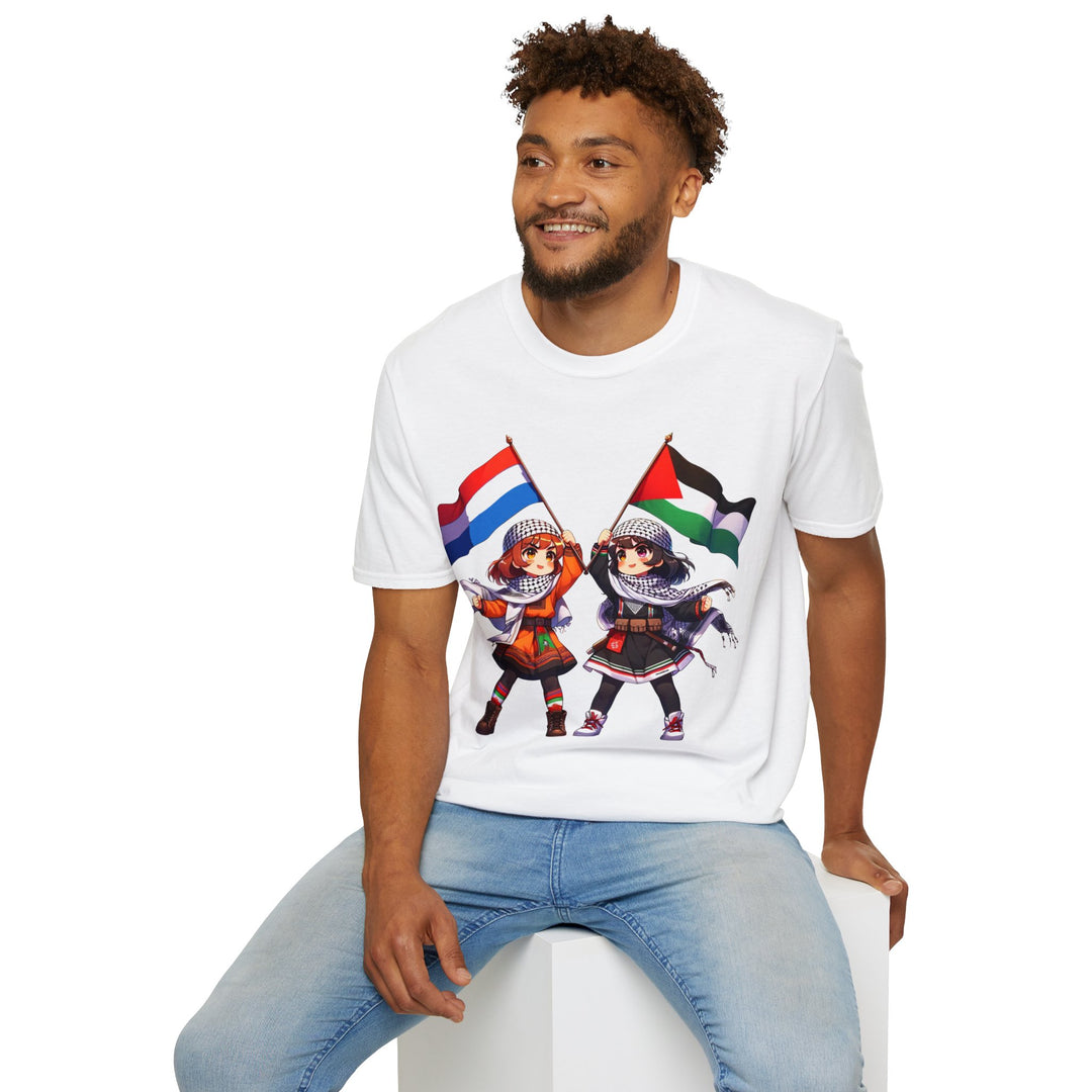 Netherlands and Palestine Unisex Tshirt