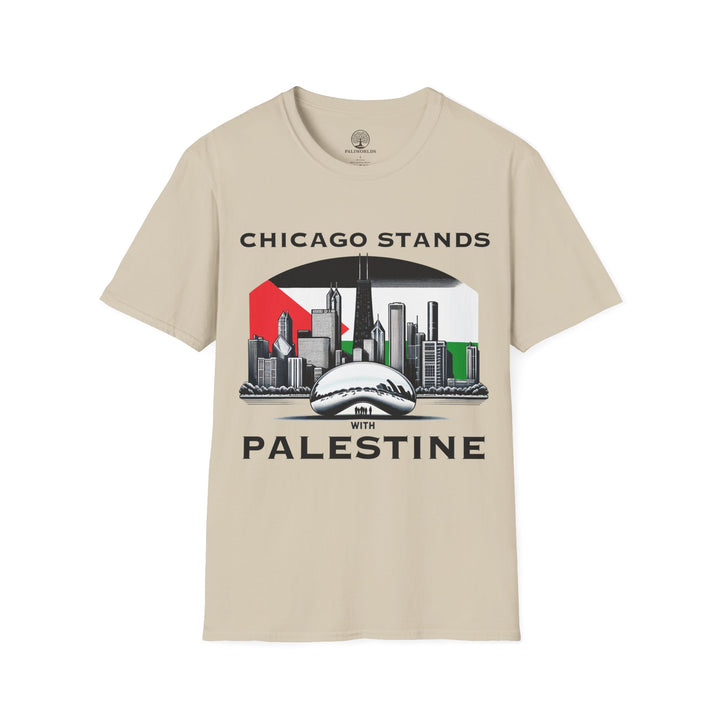 Chicago Stands with Palestine Tshirt