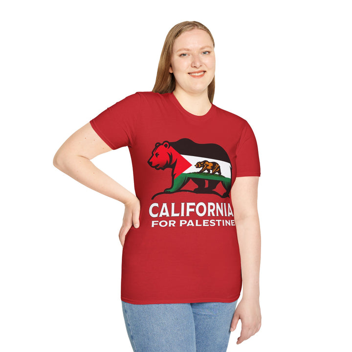 California For Palestine Tshirt