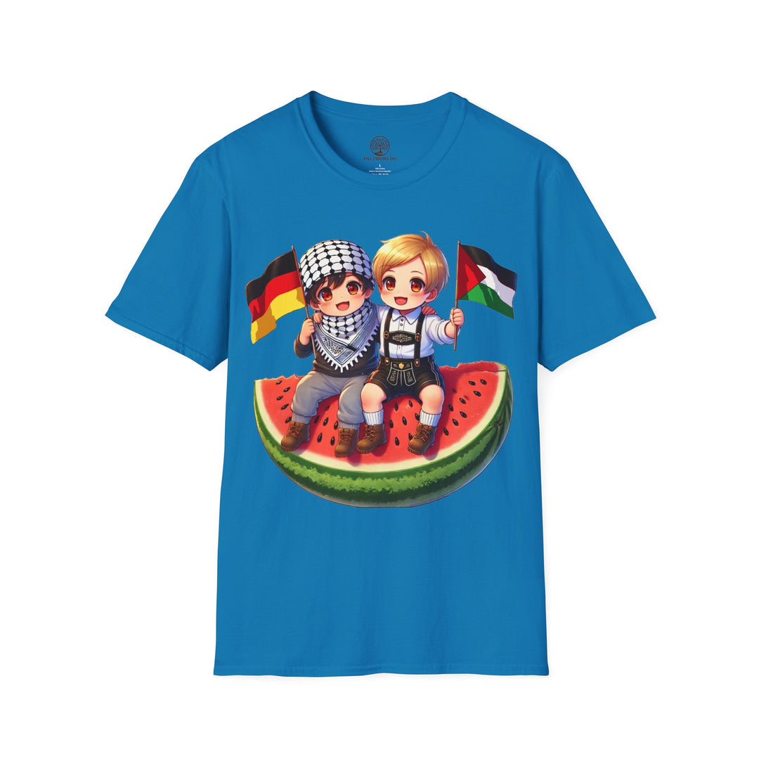 Germany and Palestine Unisex Tshirt