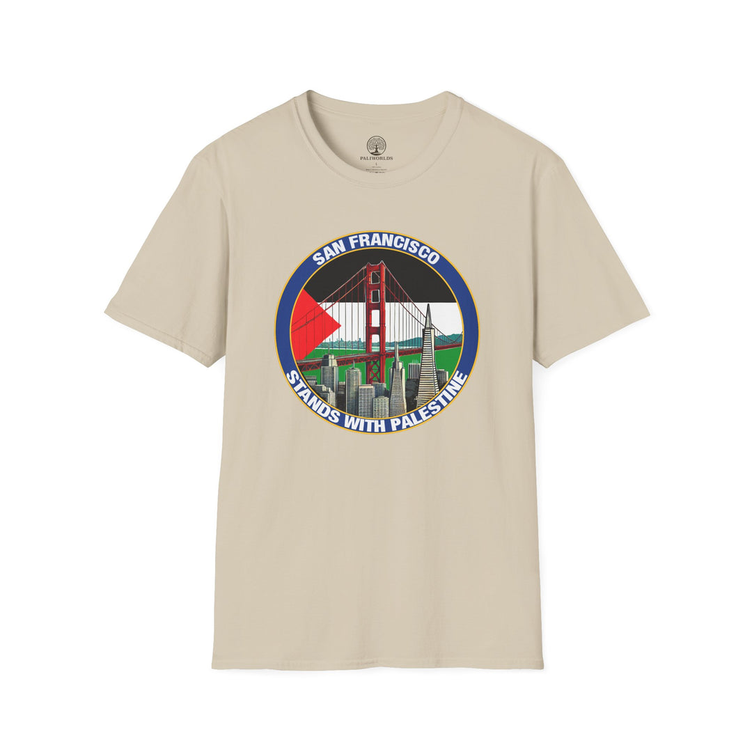 San Francisco Stands with Palestine Tshirt