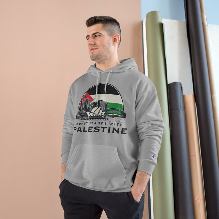 Sudadera con capucha Sydney Stands with Palestine Champion 