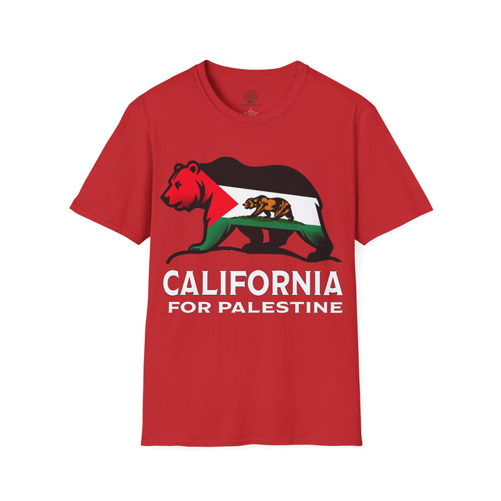 California For Palestine Tshirt