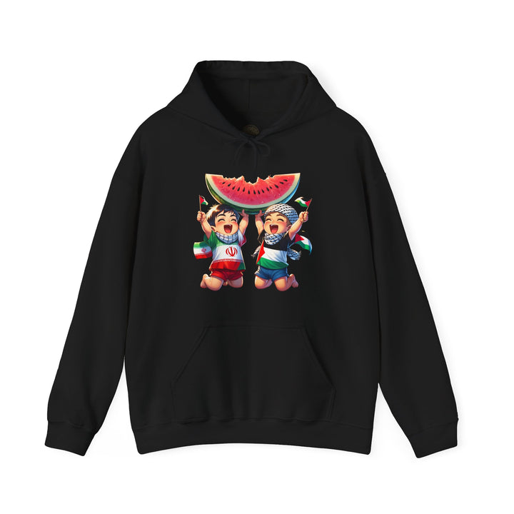 Iran and Palestine Unisex Hoodie